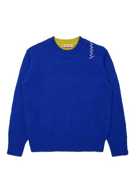 Pull con logo MARNI KIDS | M01562 M00VG0M856